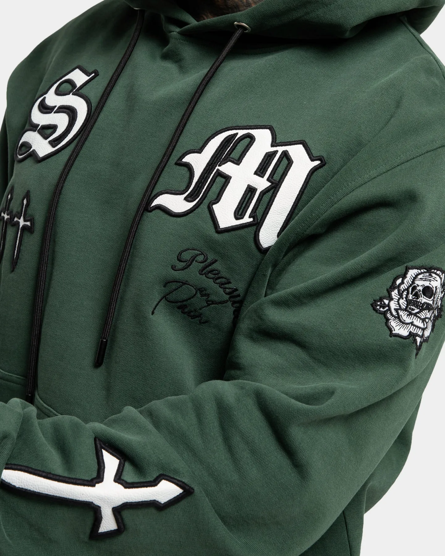 Saint Morta Graveyard Hoodie Dark Green