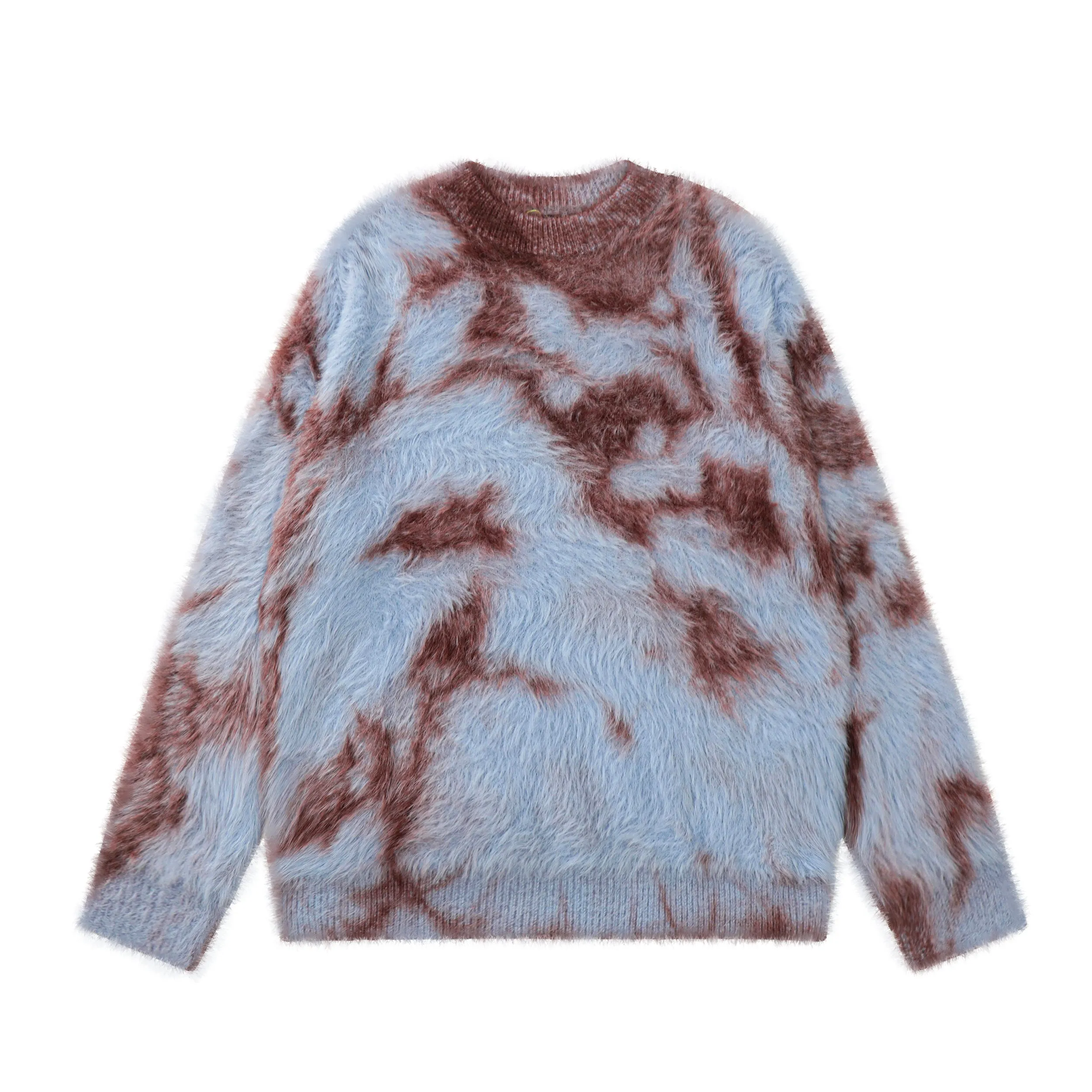 Serene Swirl Furry Sweater