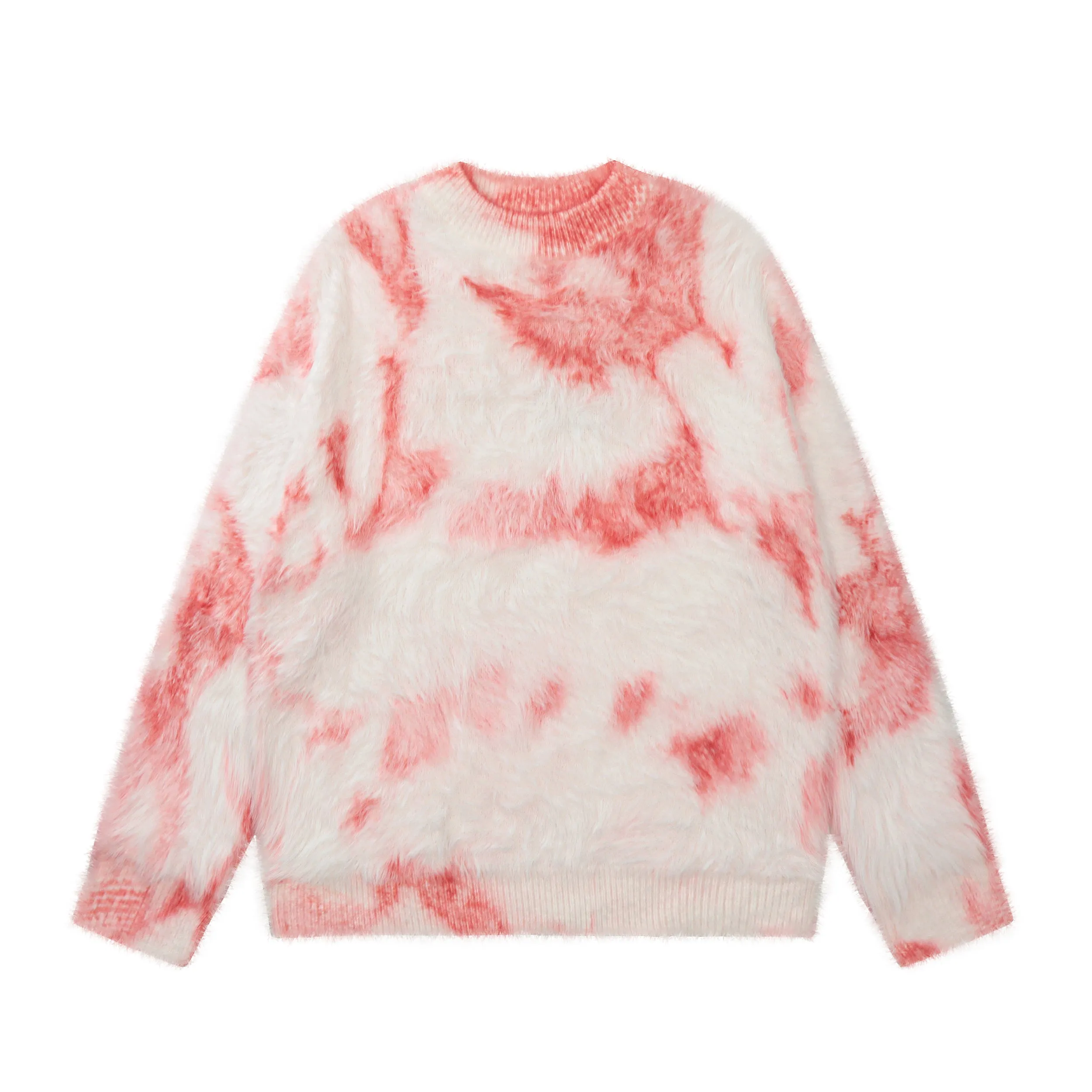 Serene Swirl Furry Sweater