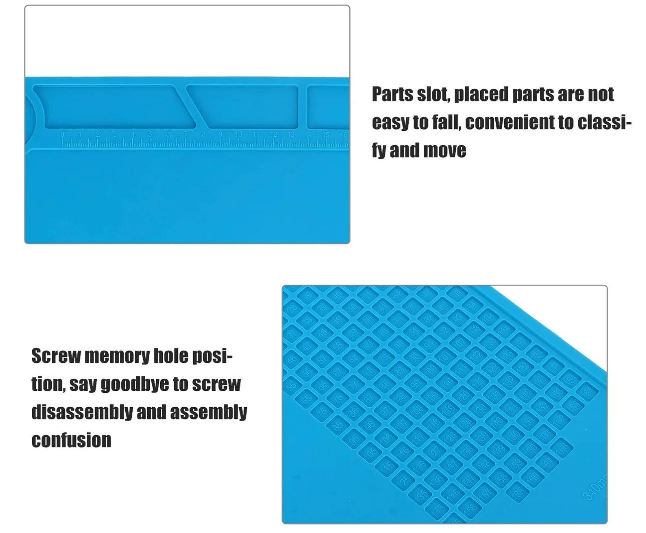 Silica Gel Anti-static Heat Insulation Platform Pad