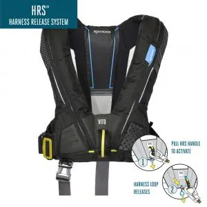 Spinlock Deckvest Vito HRS Harness Release System