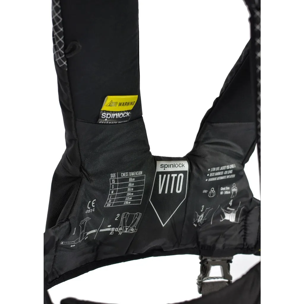 SPINLOCK DECKVEST VITO - OFFSHORE 170N HAMMAR LIFEJACKET