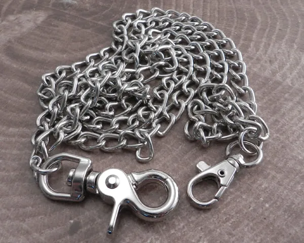 Splicer Chrome Triple Wallet Chain