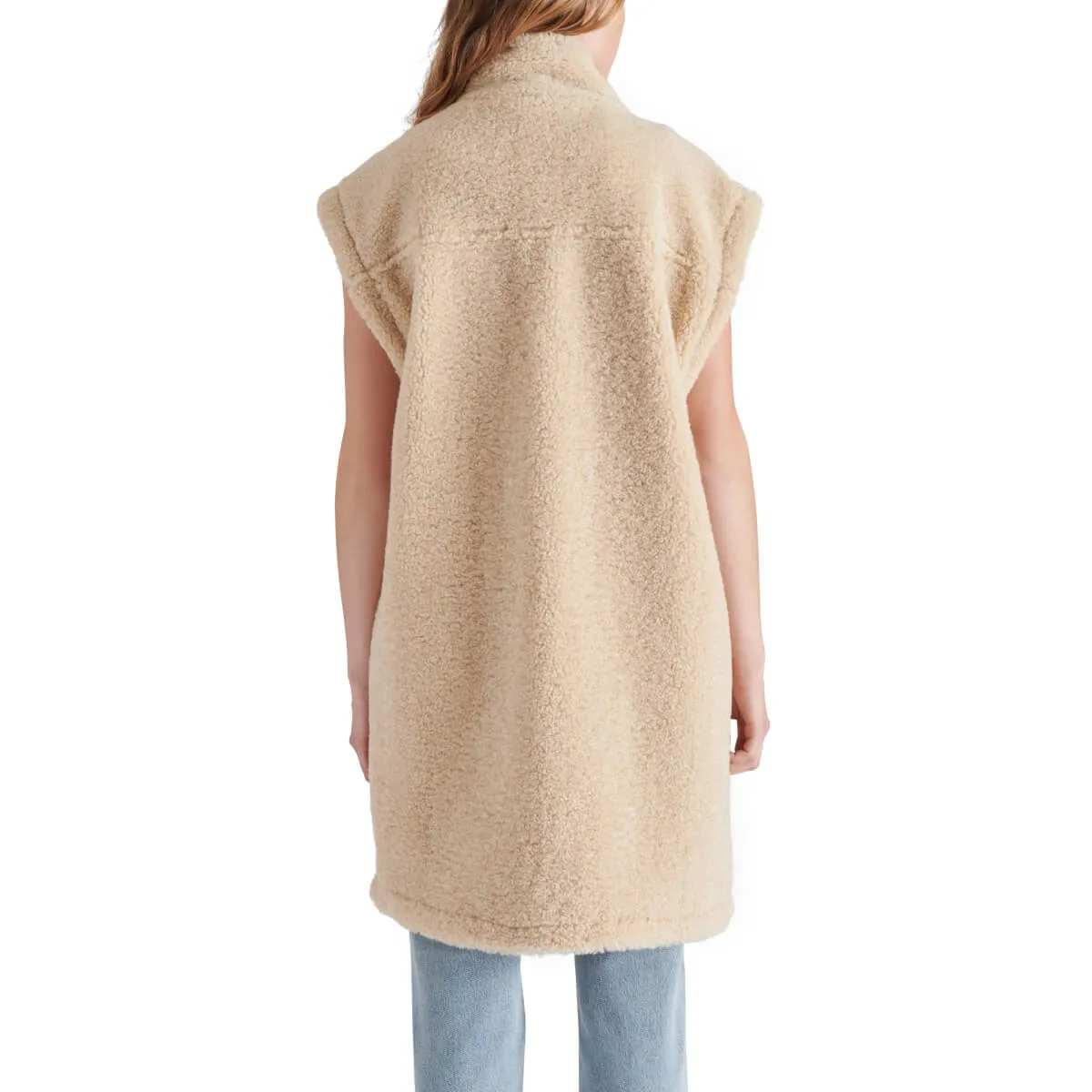 Steve Madden Benit Faux Shearling Vest