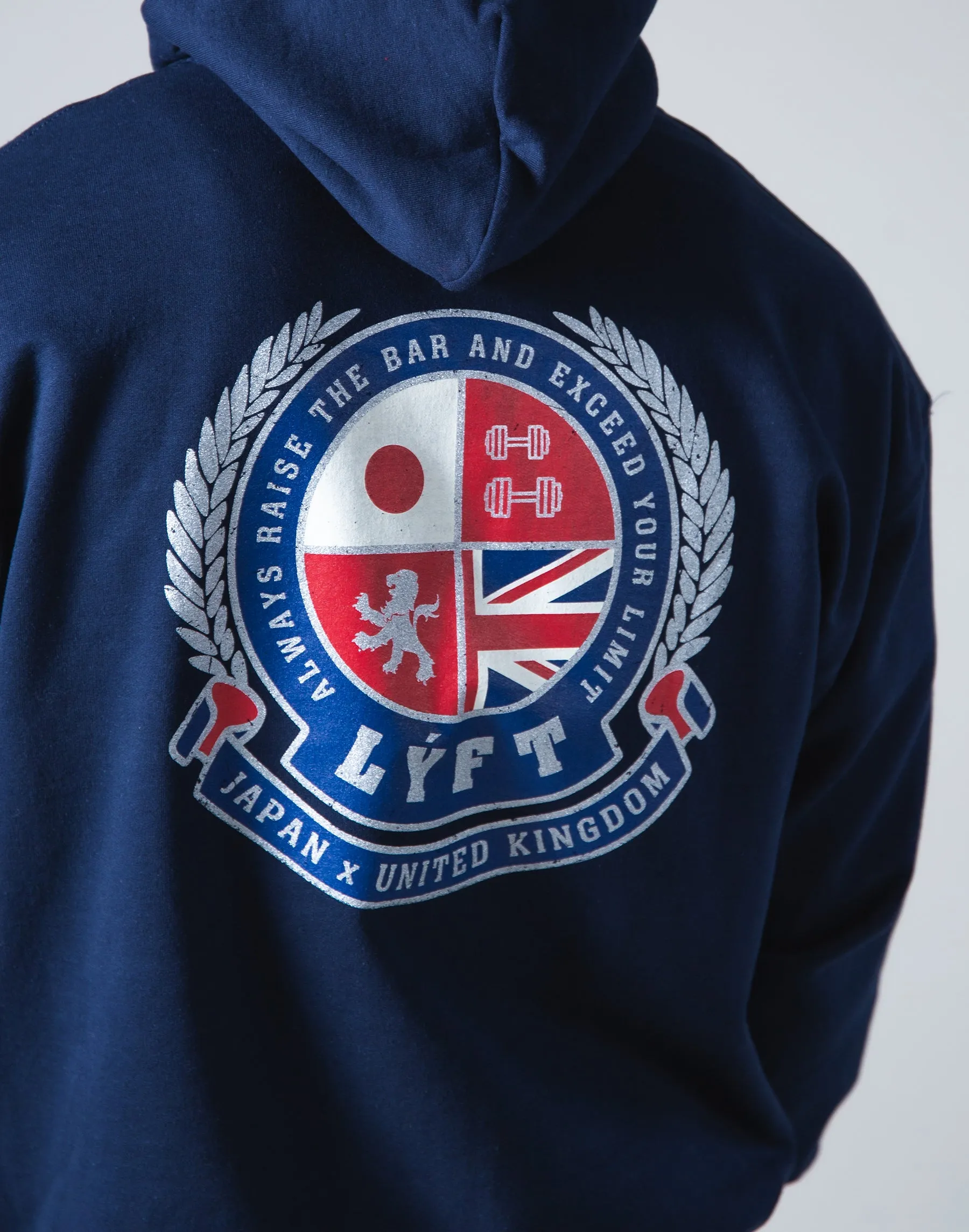 Symbolic Emblem Pullover Hoodie - Navy