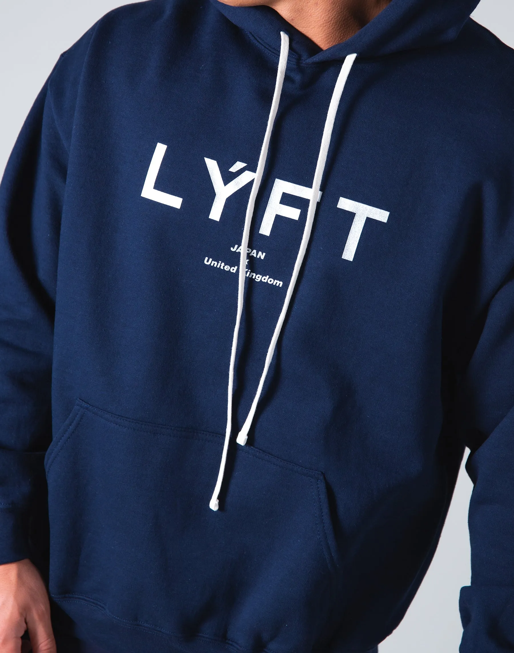 Symbolic Emblem Pullover Hoodie - Navy