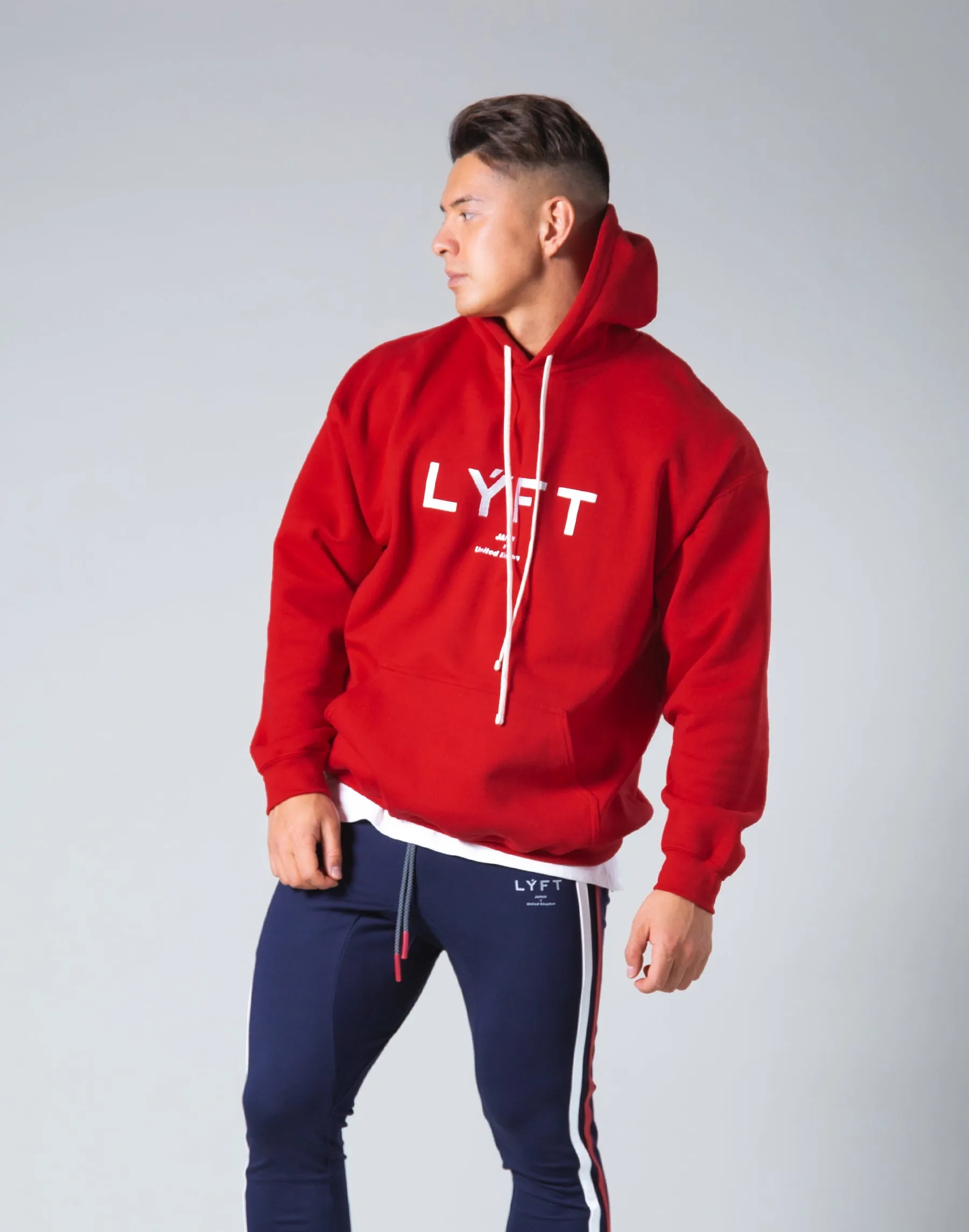 Symbolic Emblem Pullover Hoodie - Red