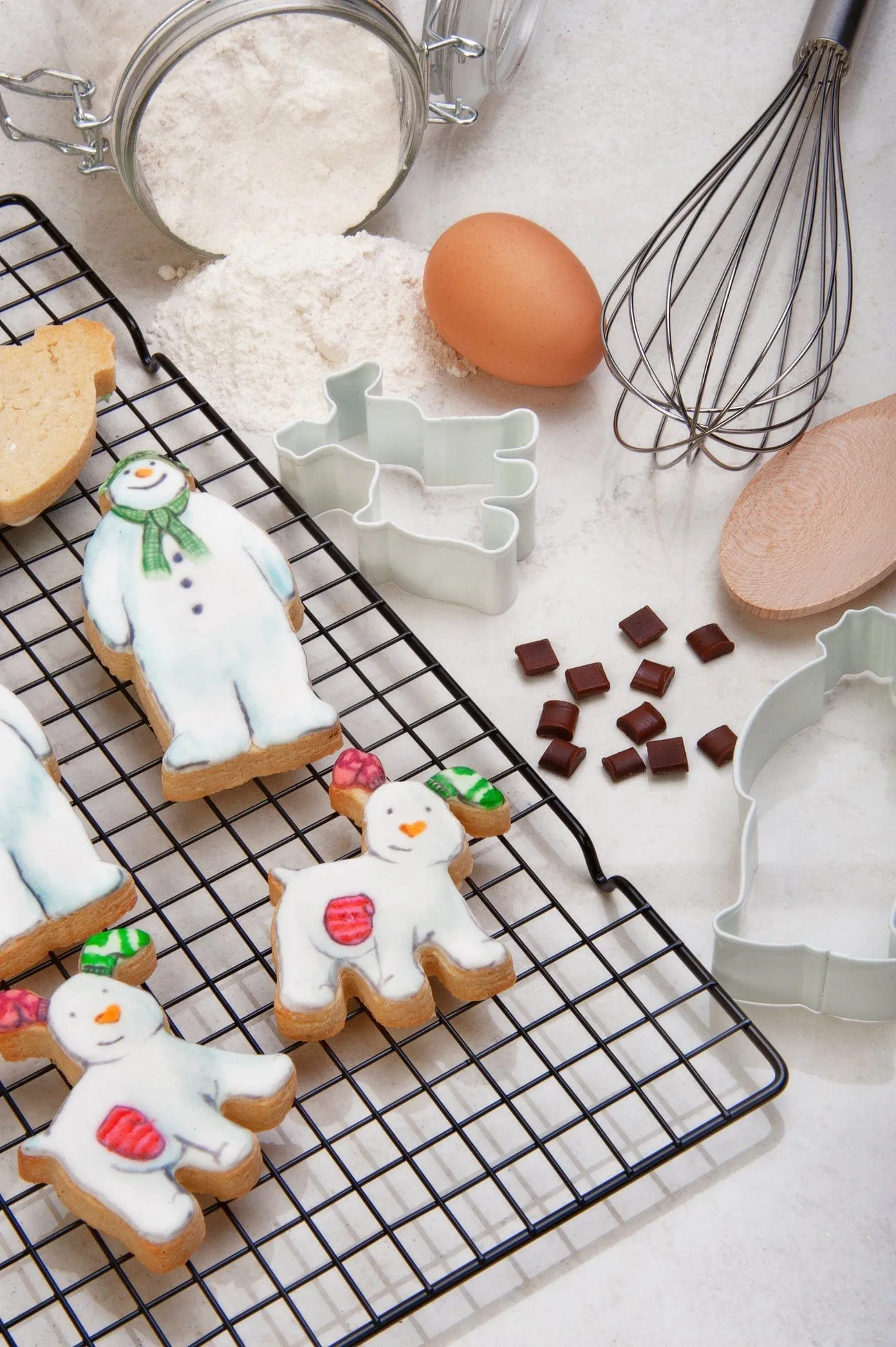 The Snowman and The Snowdog Christmas Cookie Cutter Set