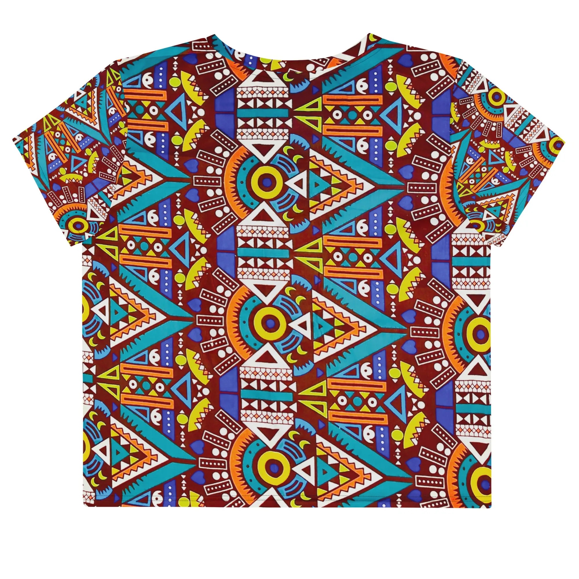 Tozi Tribal Print Crop Top