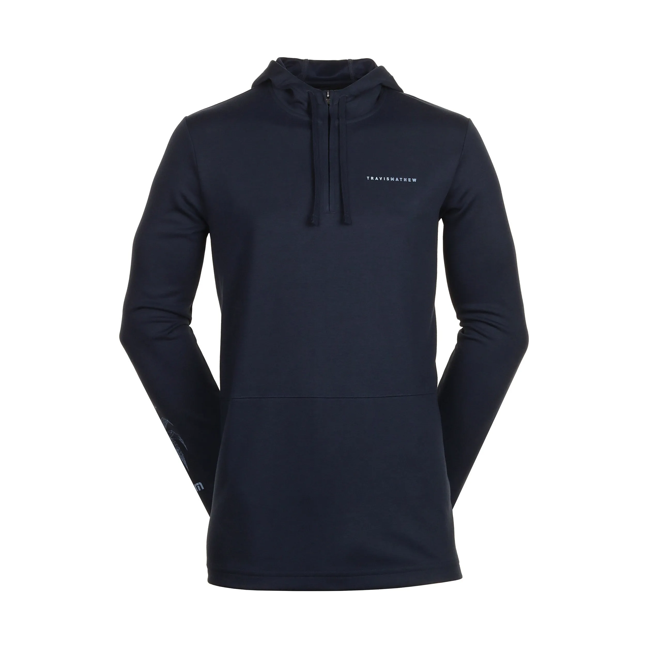 TravisMathew Upgraded Palm 1/4 Zip Hoodie