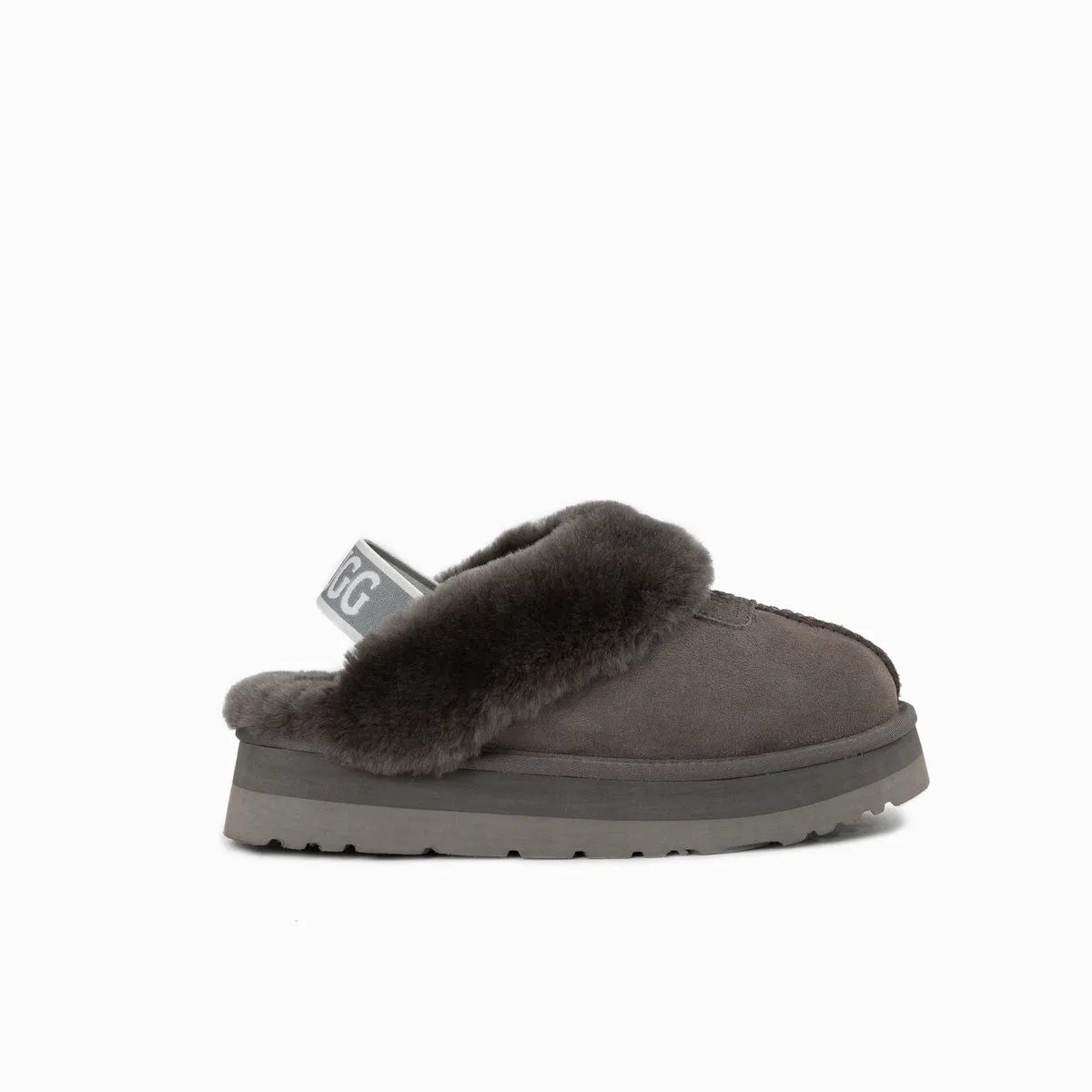 Ugg Coquette Platform Slipper (Elastic Backstrap)(Water Resistant)