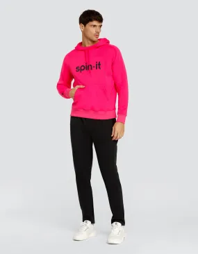 VADER LOGO SWEATSHIRT WITH HOOD - VIVID PINK