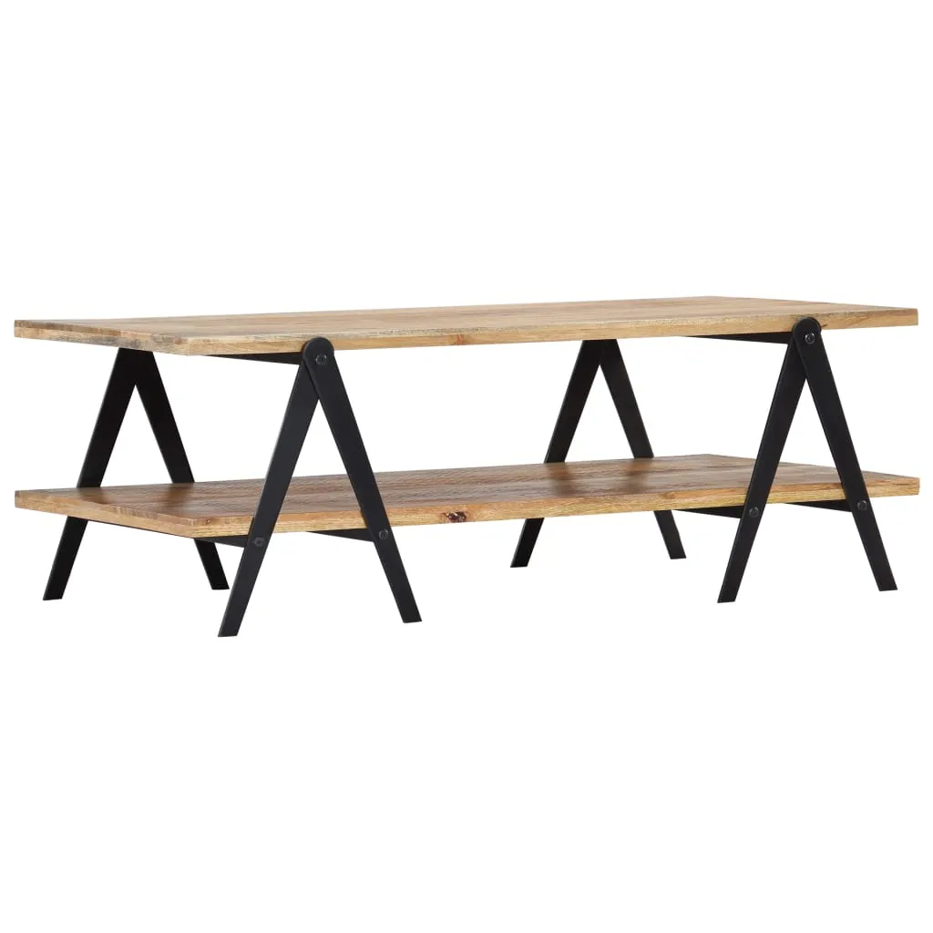 vidaXL Coffee Table 115x60x40 cm Solid Mango Wood