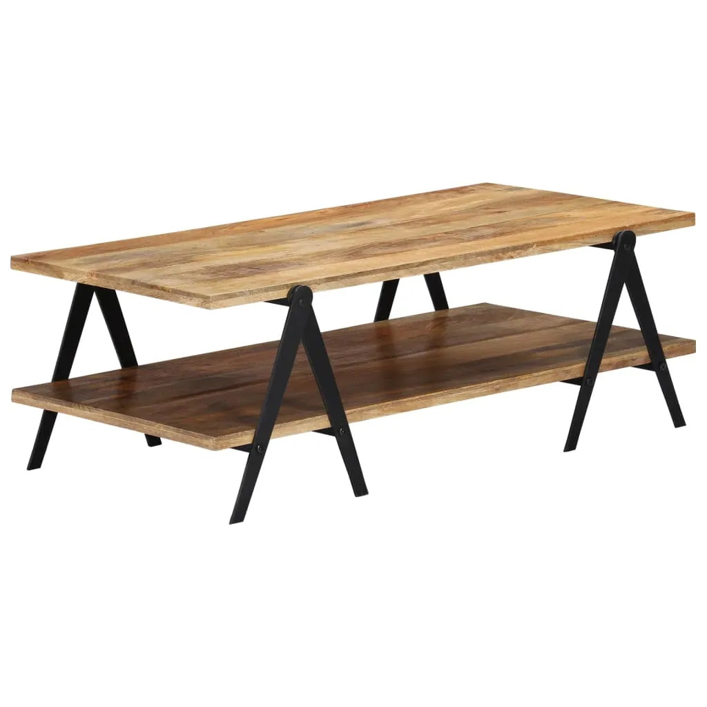 vidaXL Coffee Table 115x60x40 cm Solid Mango Wood