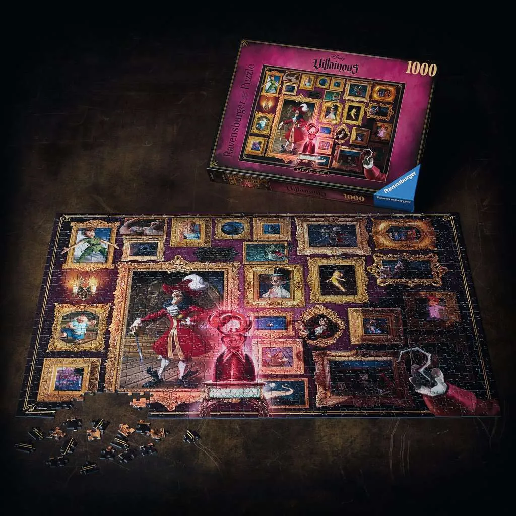 Villainous: Captain Hook - 1000pc Puzzle