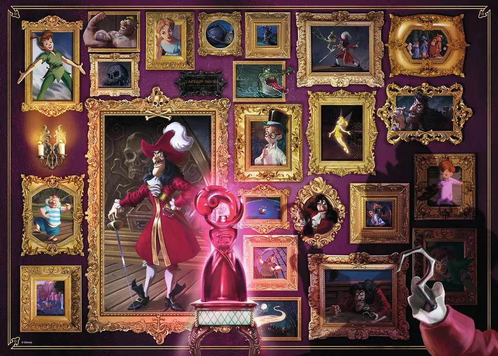 Villainous: Captain Hook - 1000pc Puzzle