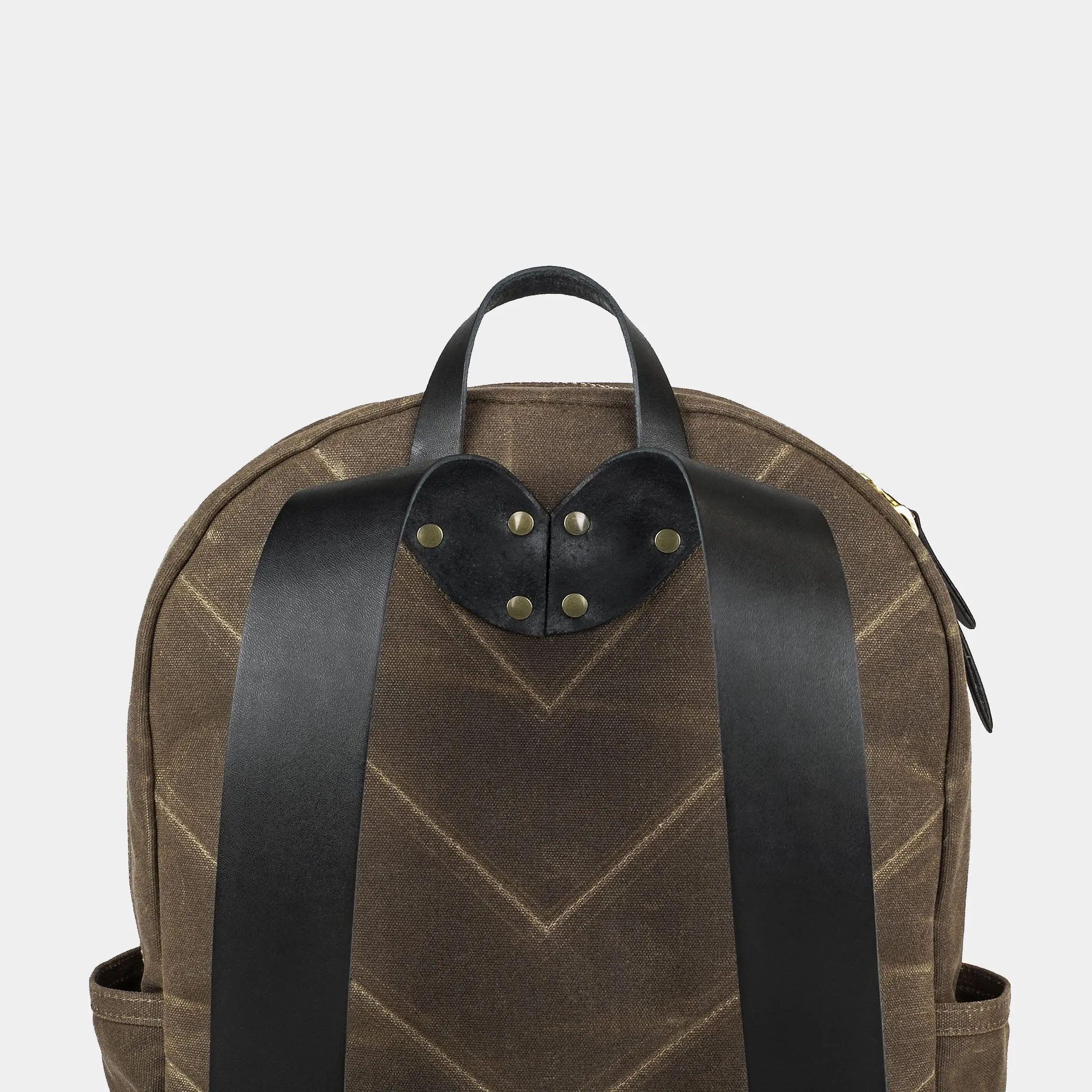 Waxed Canvas Backpack