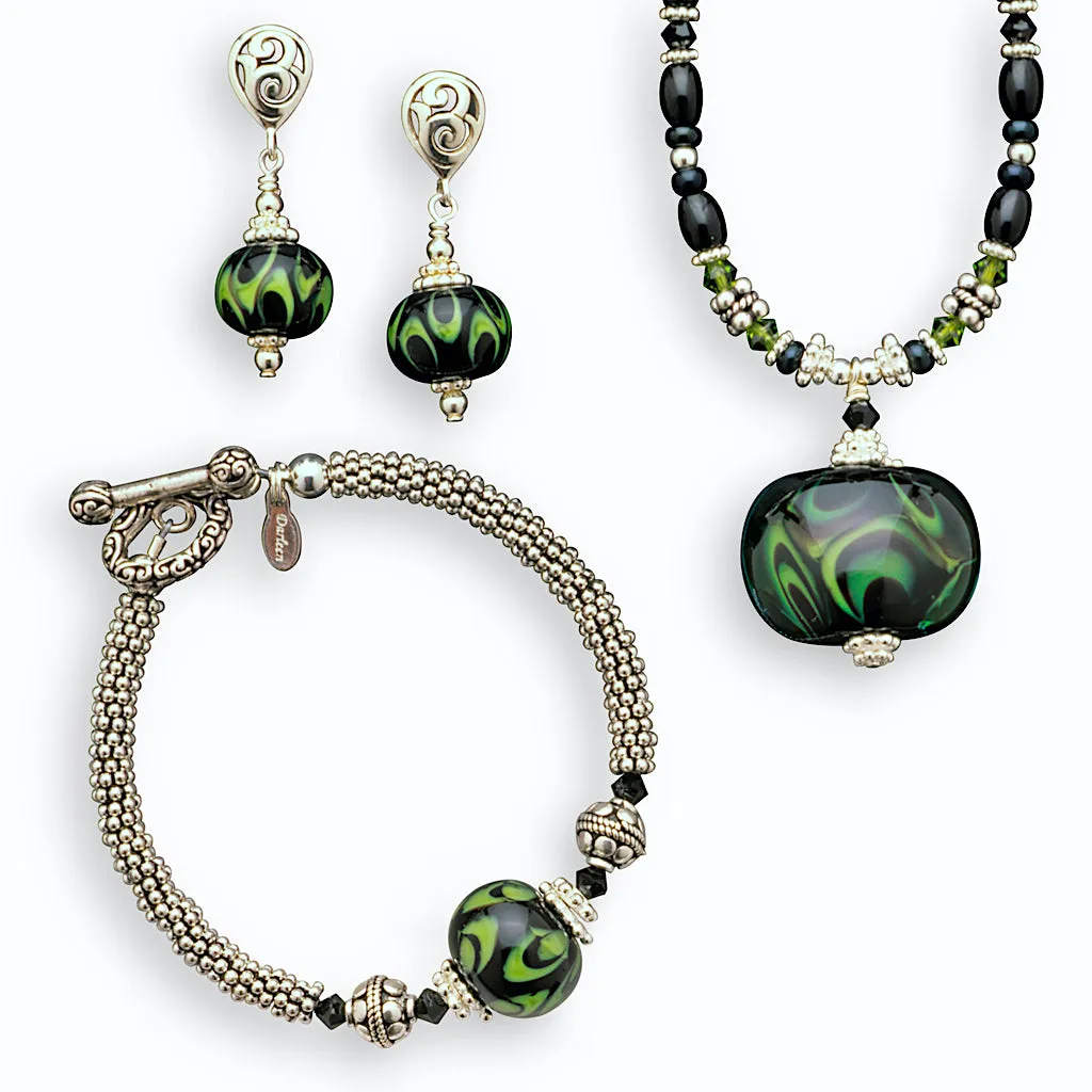 Winter Moss Jewelry Collection