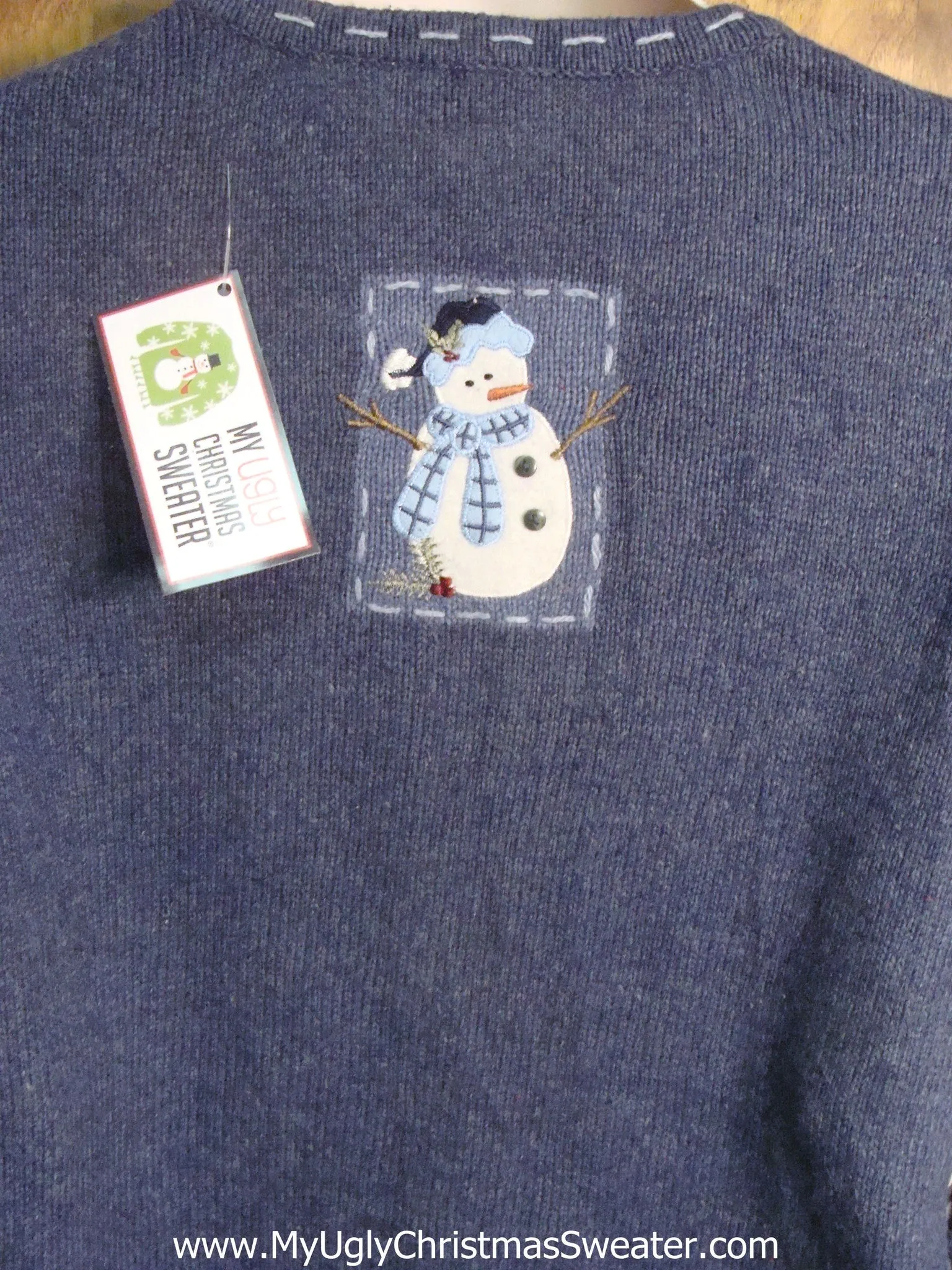 Winter Snowmen Bad Christmas Sweater