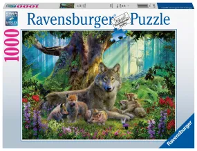 Wolves in the Forest - 1000pc Puzzle