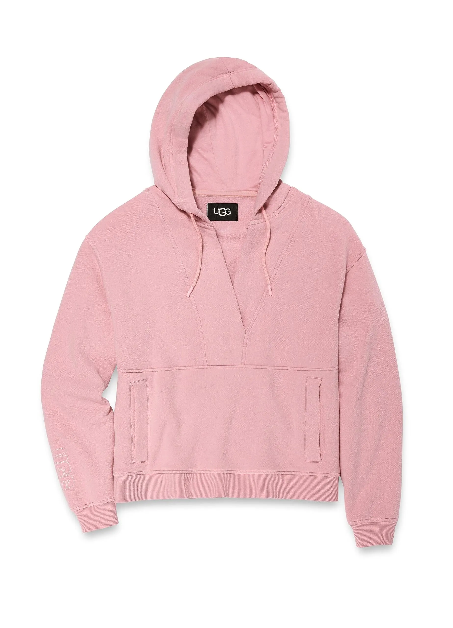 Women's Apparel UGG ADRYANN HOODIE Soft Brushed Fleece Sweater 1144456 CLAY PINK