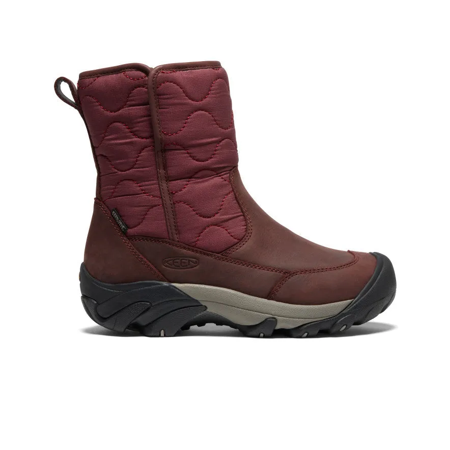 Women's Betty Waterproof Pull-On Boot | Burgundy/Black