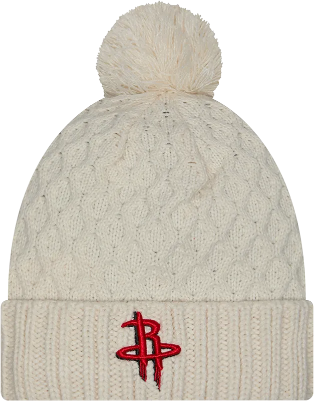 Women's Houston Rockets New Era Chunky Knit Beanie