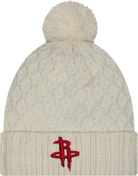 Women's Houston Rockets New Era Chunky Knit Beanie