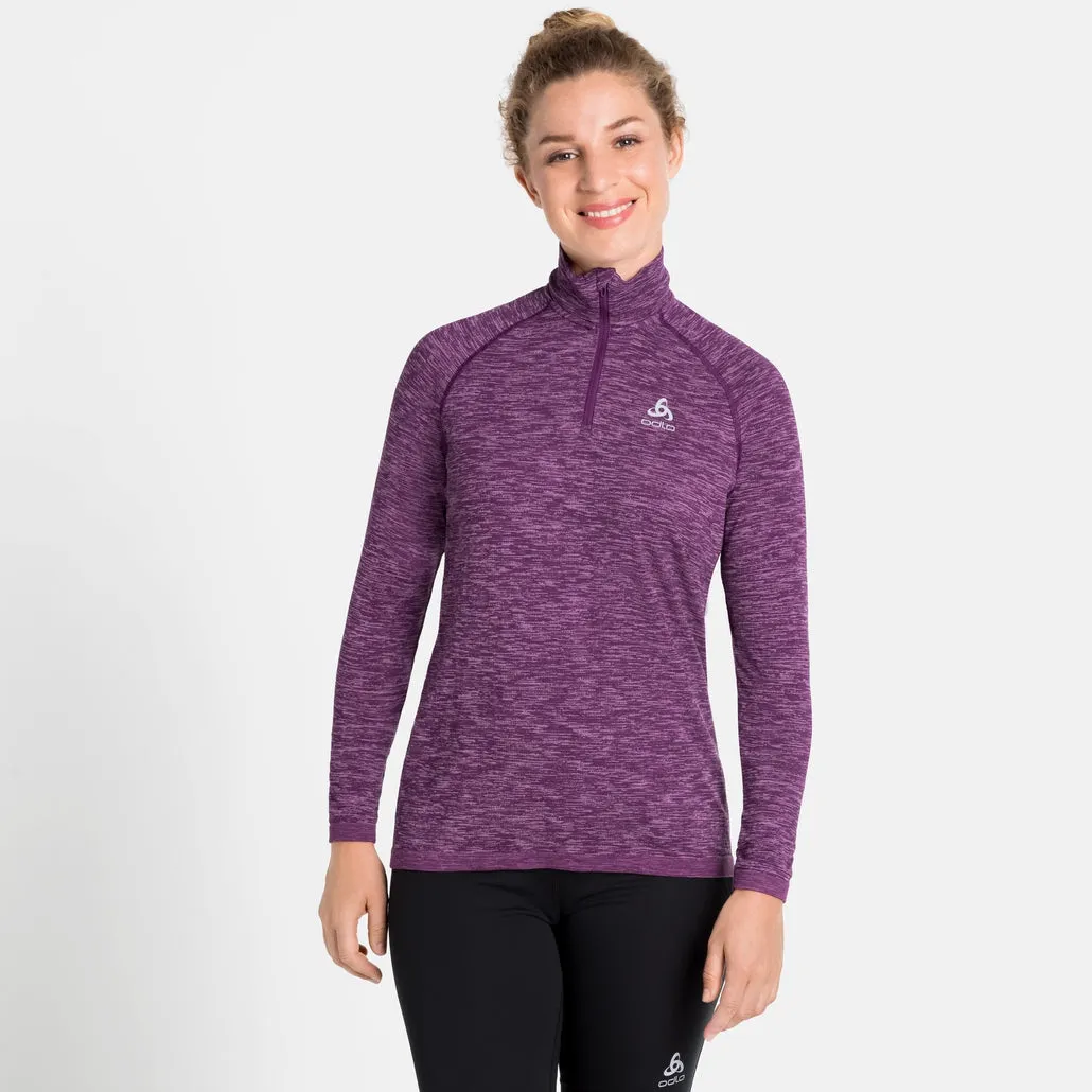 Women's MILLENNIUM YAKWARM Half-Zip Long-Sleeve Midlayer Top