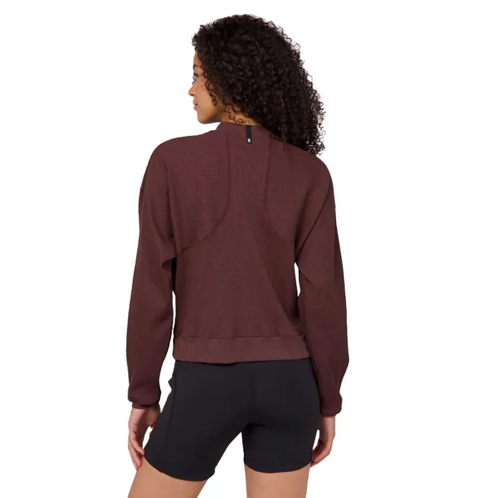 Women's Post-Run Performance Pullover - Chocolate