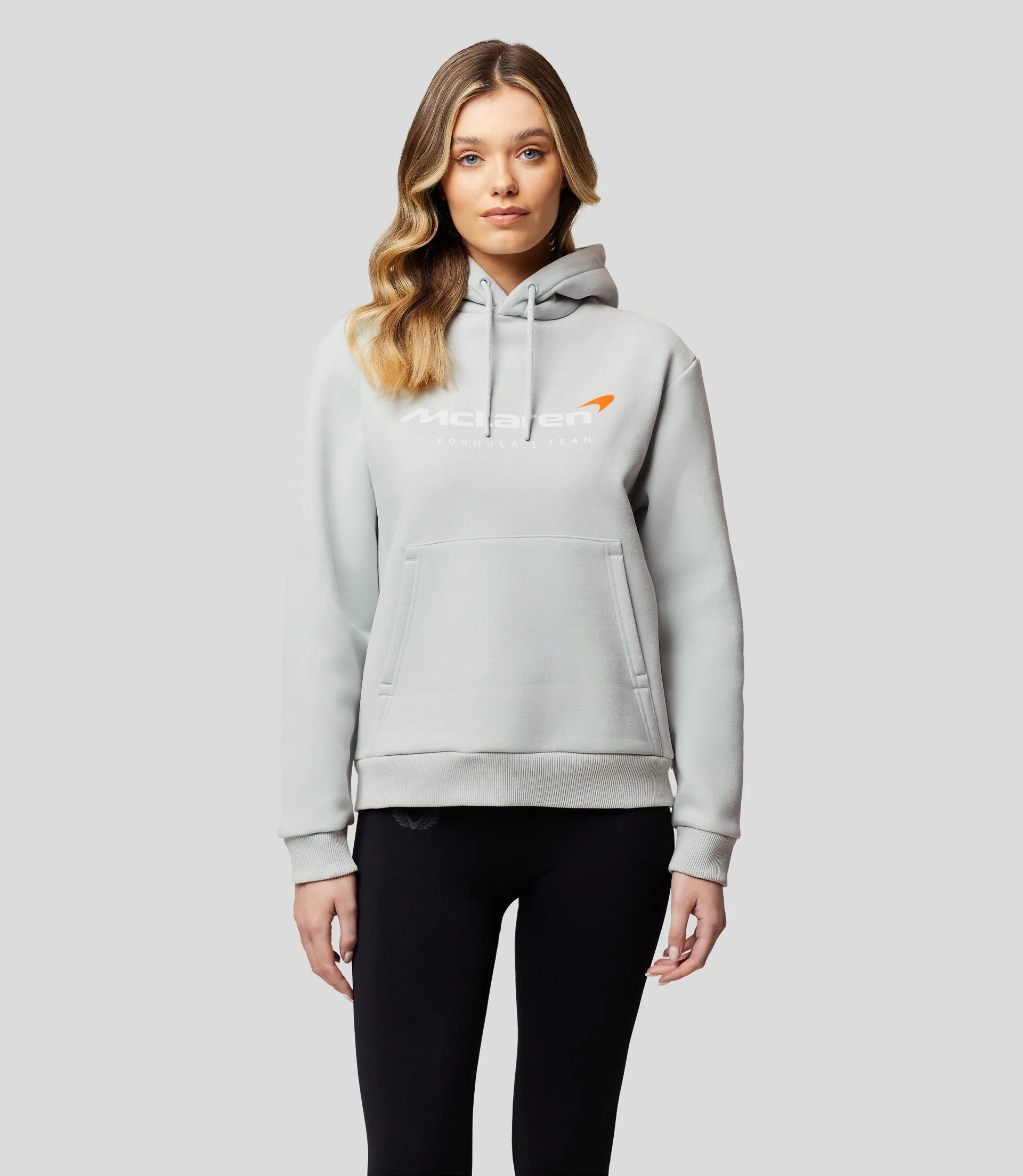 WOMENS TEAM CORE ESSENTIALS HOODIE - Grey