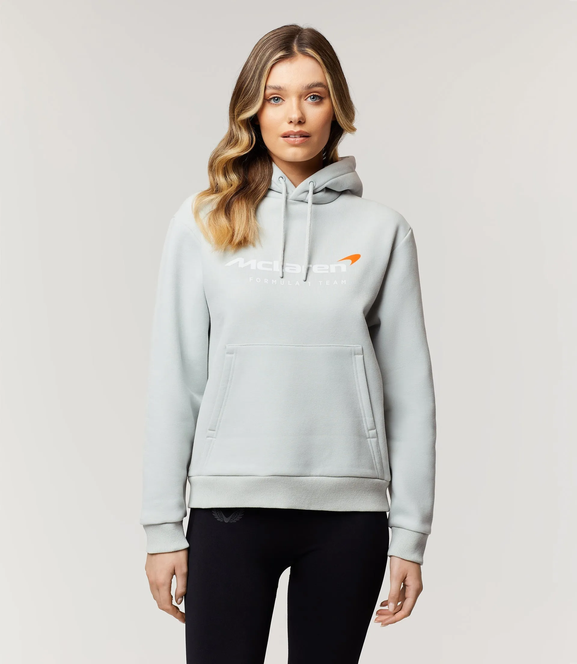 WOMENS TEAM CORE ESSENTIALS HOODIE - Grey