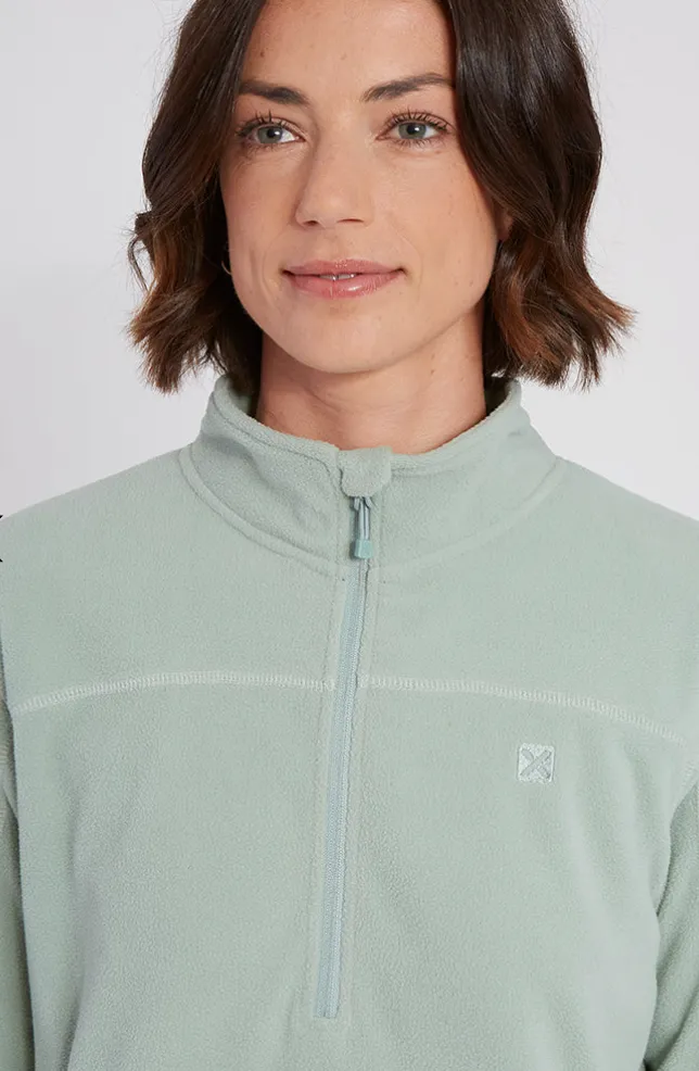 XTM Milanesia 1/4 Zip Fleece Jade