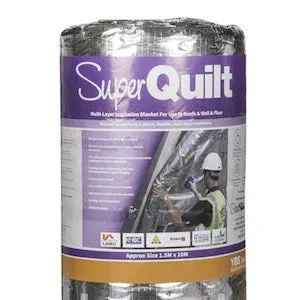 YBS SuperQuilt Multi-Layer Foil Insulation - 1.2m x 10m (PALLET of 15 Rolls)