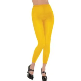 Yellow Footless Tights